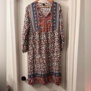Floral Bohemian Dress